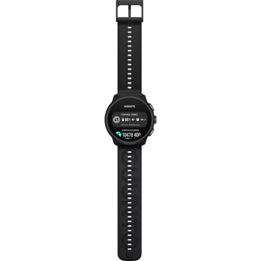 Suunto Run 2 Bluetooth GPS 46mm Noir Silicone Taille Unique