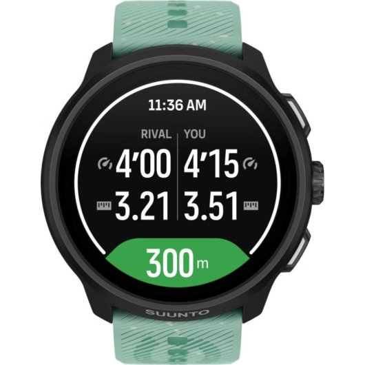 Suunto Run 2 Bluetooth GPS 46mm Aloe Green Correa Verde Talla Única