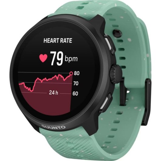 Suunto Run 2 Bluetooth GPS 46mm Aloe Green Correa Verde Talla Única
