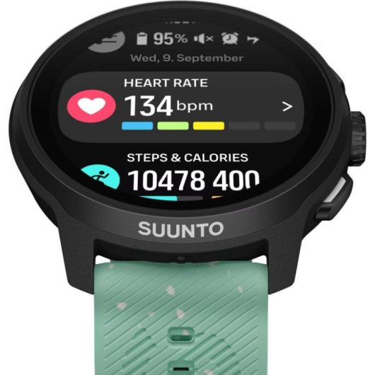 Suunto Run 2 Bluetooth GPS 46mm Aloe Green Correa Verde Talla Única