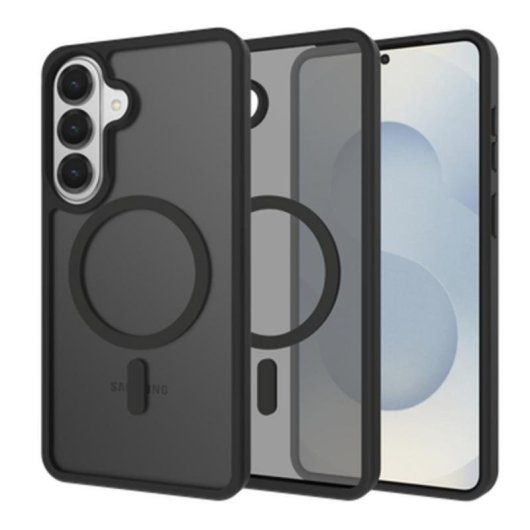Funda para móvil Just in Case ArmorElite TPU negra resistente para Samsung Galaxy S26