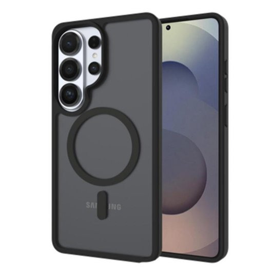 Funda para móvil Just in Case Cover TPU negra anticaídas para Galaxy S26 Ultra