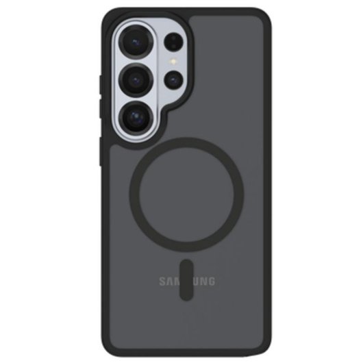 Funda para móvil Just in Case Cover TPU negra anticaídas para Galaxy S26 Ultra