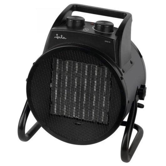 Chauffage Céramique JATA JCTC3230 3000W Noir pour Intérieur