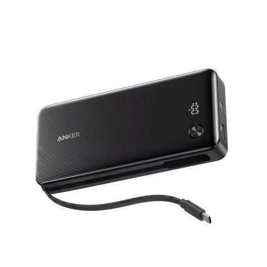 Power Bank Anker 20000 mAh 87 W Apta para avión Negro