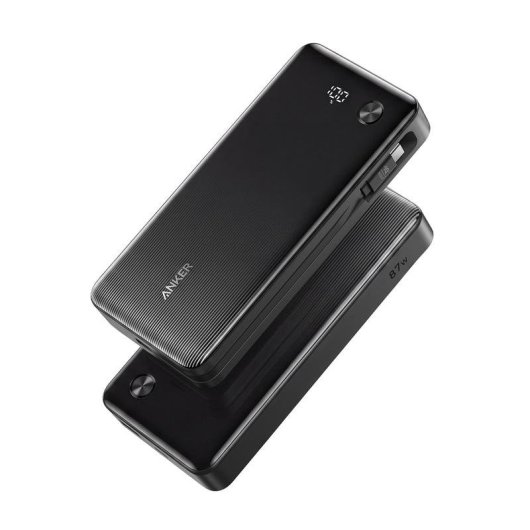 Power Bank Anker 20000 mAh 87 W Apta para avión Negro