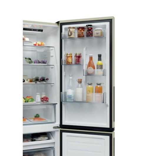 Frigorifero Combi Candy CNCQ2T518EC Total No Frost 182,5cm 279L E Crema