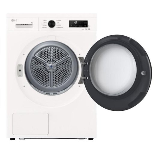 Secadora de condensación LG RHX1009NWB 9 kg Clase energética C con bomba de calor y Wi-Fi