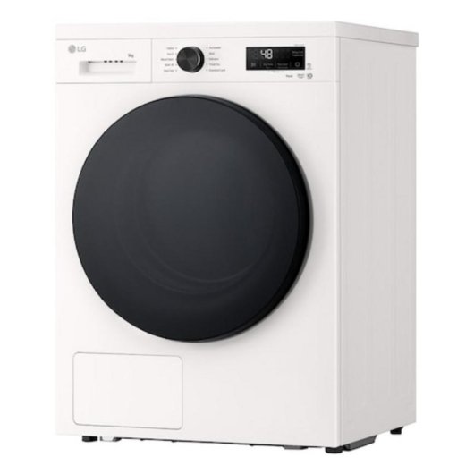 Secadora de condensación LG RHX1009NWB 9 kg Clase energética C con bomba de calor y Wi-Fi