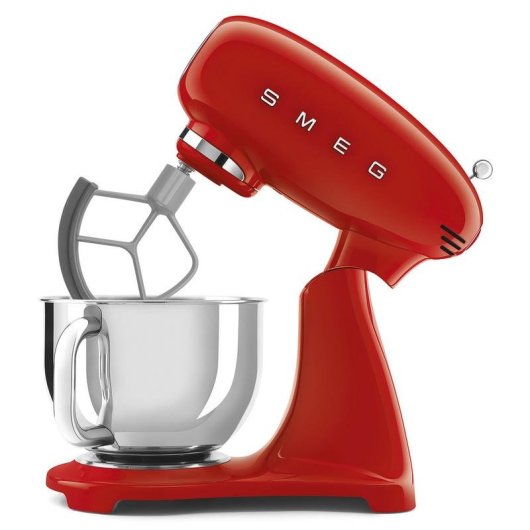 Batidora amasadora Smeg SMF05RDEU roja 4,8 L 1000 W 10 velocidades