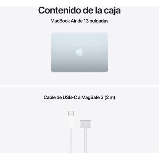 Apple MacBook Air 13" Apple M5 32GB 4TB SSD GPU 10 núcleos macOS Azul Cielo + Cargador 35W