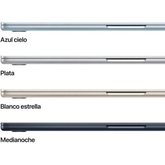 Apple MacBook Air 15,3" Apple M5 16GB 1TB SSD Apple GPU Deca Core macOS Blanco Estrella + Cargador 35W
