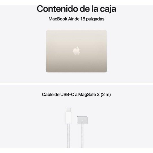 Apple MacBook Air 15,3" Apple M5 32GB 4TB SSD Apple GPU Deca Core macOS Blanco Estrella