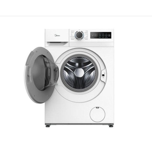 Lavadora Midea MF110W80BA10/W-ES Carga Frontal 8 kg 1400 rpm A Blanca