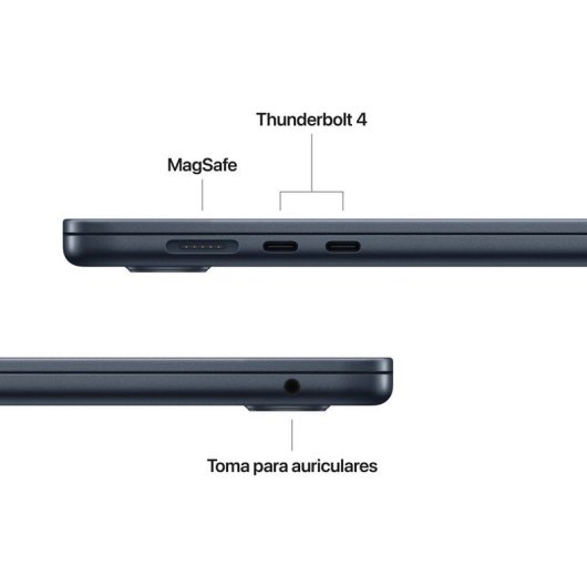 Apple MacBook Air 15,3" Apple M5 32 GB RAM 512GB SSD Apple GPU Deca Core macOS Medianoche + Cargador 35W
