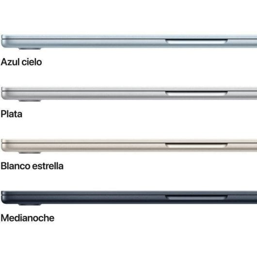 Apple MacBook Air 15,3" Apple M5 24GB 2TB SSD GPU 10 núcleos macOS Azul Cielo + Cargador 70W