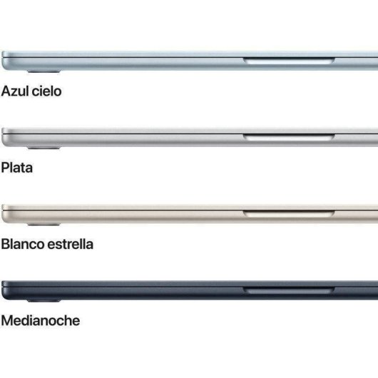Apple MacBook Air 15,3" Apple M5 32GB 2TB SSD GPU 10 núcleos macOS Azul Cielo + Cargador 35W