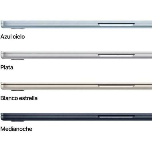 Apple MacBook Air 15,3" Apple M5 32GB 4TB SSD GPU 10 núcleos macOS Azul Cielo + Cargador 35W