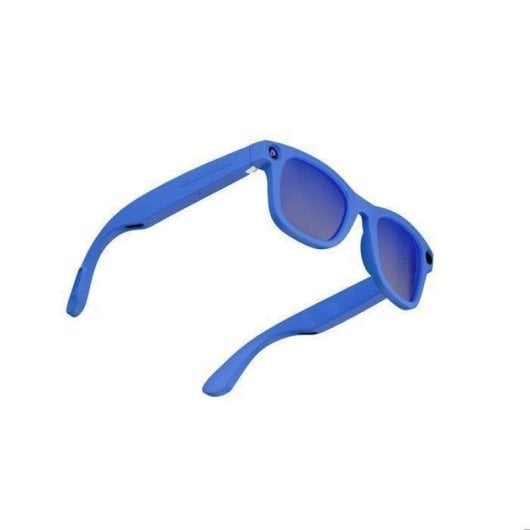 Brille ERVPES G300 Kamera 1080p KI Übersetzung 22 Sprachen Himmelblau