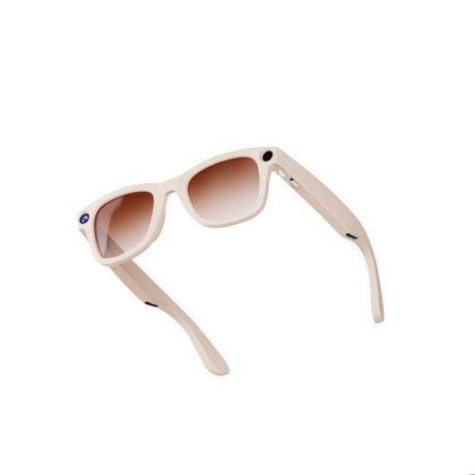 Lunettes intelligentes ERVPES G300 Caméra HD 32Go Audio HiFi Wi-Fi Beige