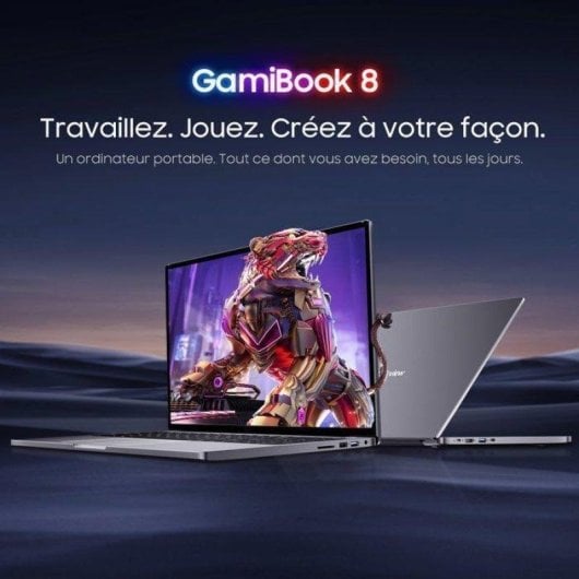 Ordinateur portable Blackview Gamibook 8 16" AMD Ryzen 7 7735HS 32 Go 1 To SSD Windows 11 Pro Radeon 680M écran FHD+