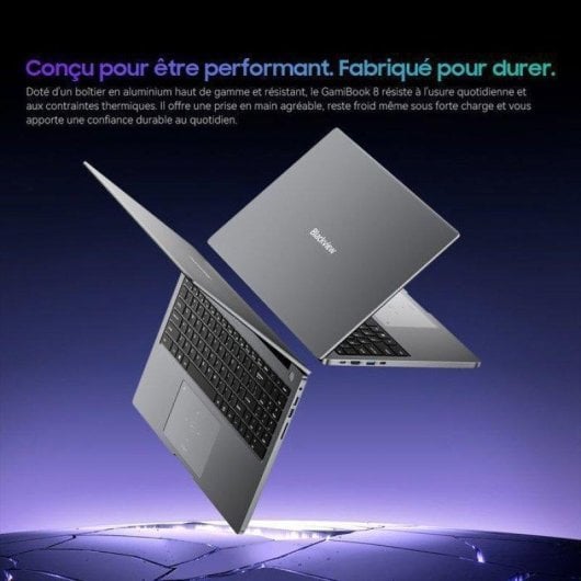 Ordinateur portable Blackview Gamibook 8 16" AMD Ryzen 7 7735HS 32 Go 1 To SSD Windows 11 Pro Radeon 680M écran FHD+