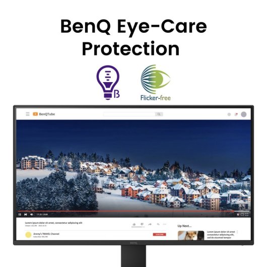 Monitor BenQ GW2491P 23,8" Full HD 120Hz IPS 1 ms Ajustable en altura