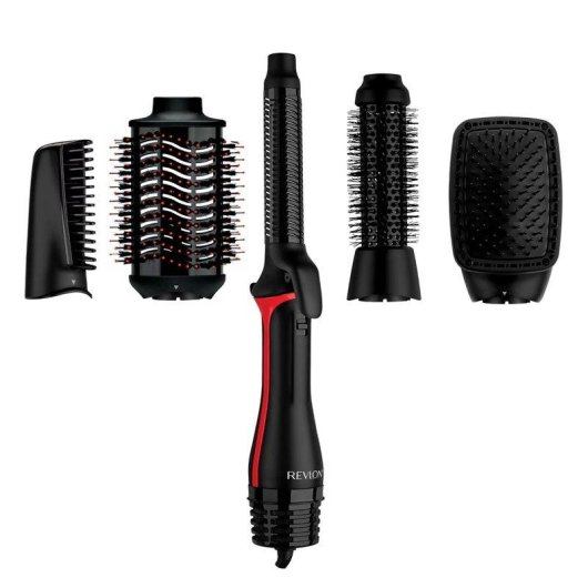 Moldeador multifunción Revlon One-Step 5 en 1 Cerámica 4 Temperaturas Negro