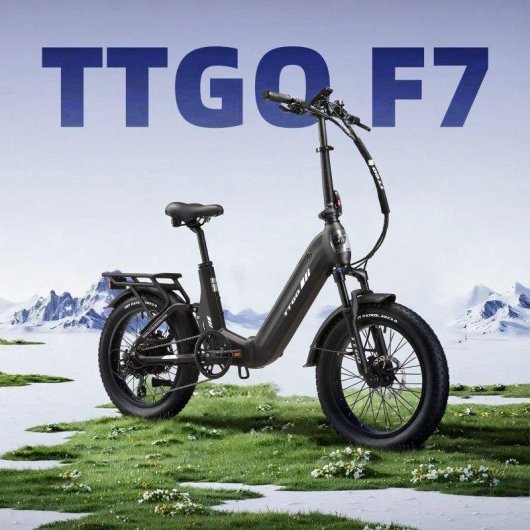 Velo electrique TTGO F7 250W 48V 15Ah 20 pouces