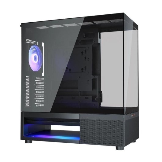 Caja PC COUGAR CFV220 RGB Midi Tower Negro Vidrio ATX
