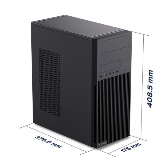 Caixa PC UNYKAch AERO C360 ATX 500W Preta
