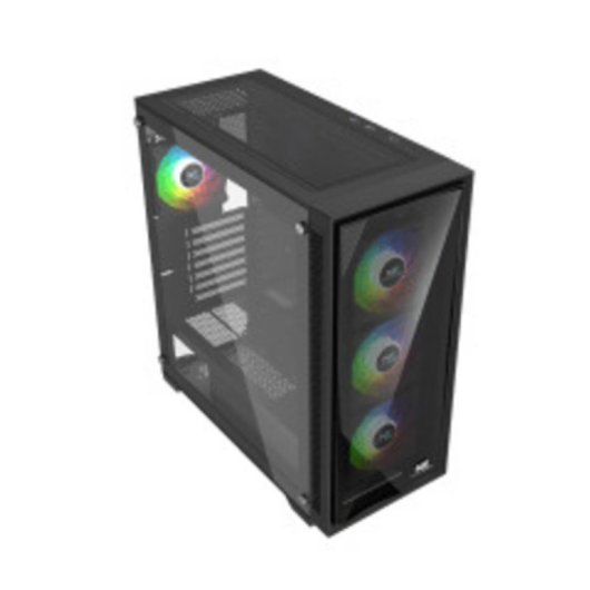 Boîtier PC Nordic NGC-1976 Tour ATX Verre Mesh Gaming RGB Noir