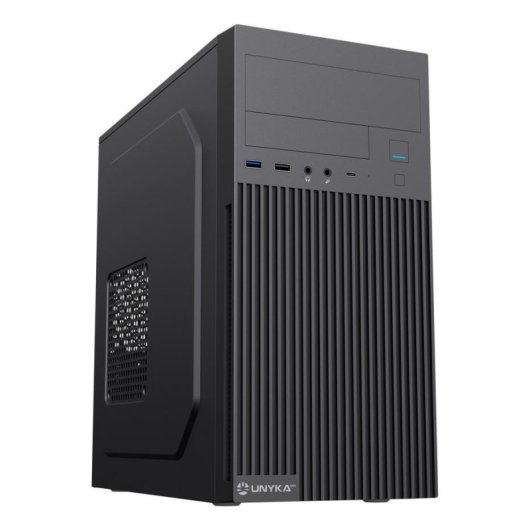 Caja UNYKAch AERO C260 Micro ATX con fuente 500 W USB-C