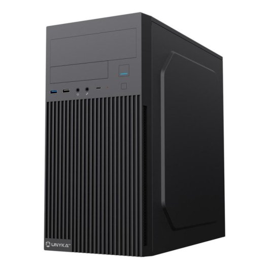 Caja UNYKAch AERO C260 Micro ATX con fuente 500 W USB-C