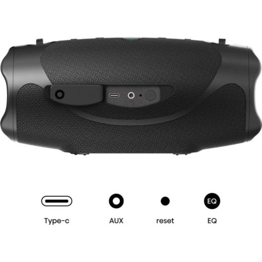 Altavoces Hisense portátil estéreo con conectividad alámbrica e inalámbrica 80 W y Bluetooth