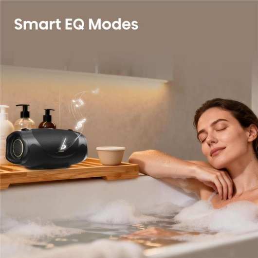 Altavoces Hisense portátil estéreo con conectividad alámbrica e inalámbrica 80 W y Bluetooth