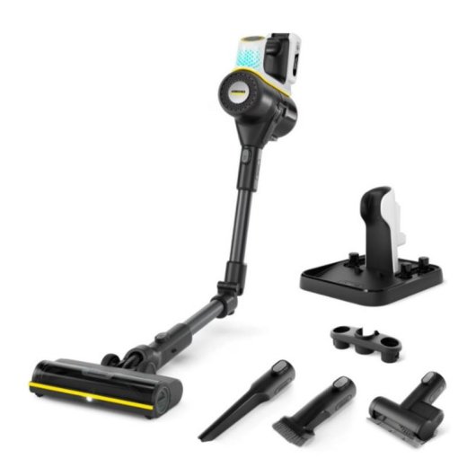 Akku Staubsauger Kärcher VCS 7-28 Infinity 28 V 70 Minuten HEPA Schwarz Gelb