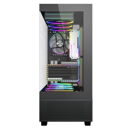Case PC ProGaming Kian V2 Nero 6 Ventole ARGB Display