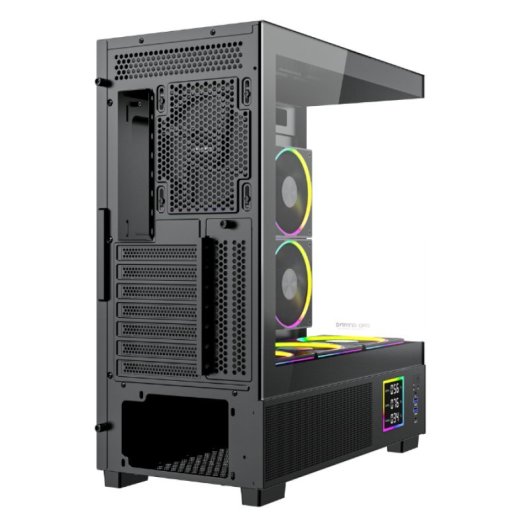 Case PC ProGaming Kian V2 Nero 6 Ventole ARGB Display