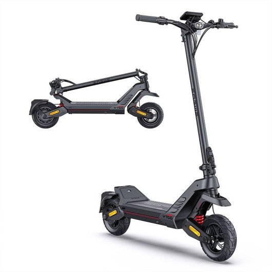 Patinete électrique ENGWE Y700 ABE 500W Autonomie 85km Roues 10" Freins disque Noir