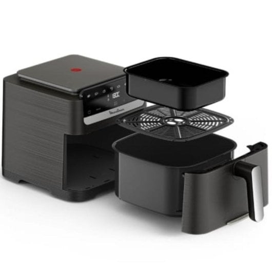Airfryer Moulinex Easy Fry Mega Compact 7,5 L 2020 W avec Minuterie