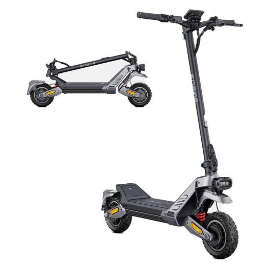 Patinete eléctrico ENGWE Y1000(VMP) 800W 100km Suspensión doble APP Plata