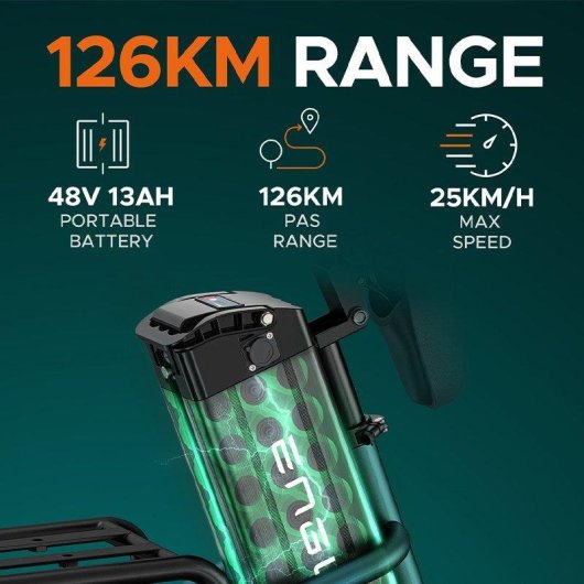 Bicicleta Eléctrica ENGWE L20 Boost 20" 48V 13Ah 250W