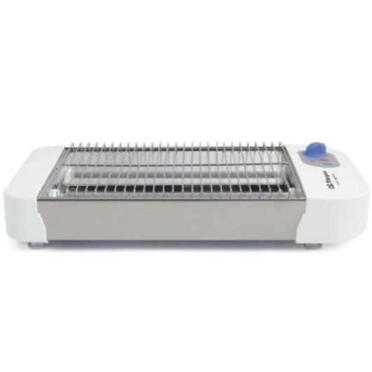 Grille-pain Orbegozo TO 1012 600W Blanc et Argent avec 6 niveaux