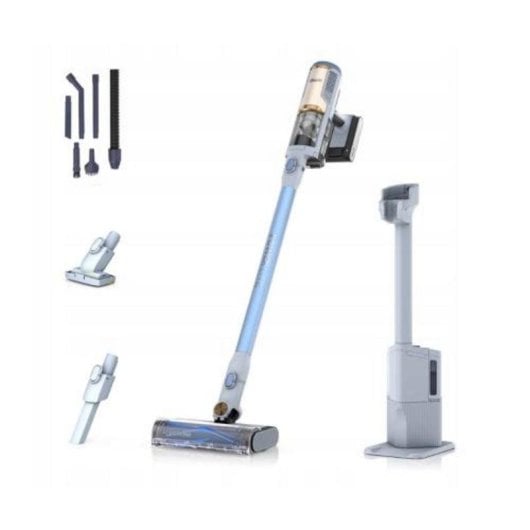 Aspirapolvere senza Fili Shark 350W 40 min Blu Filtro HEPA Base Autovuoto