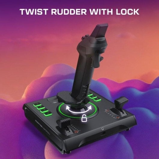 Joystick Turtle Beach VelocityOne Flightstick II PC 38 entradas programables 8 ejes