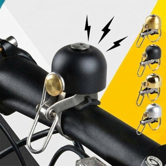 Fietsbel ENGWE Vintage koper zwart