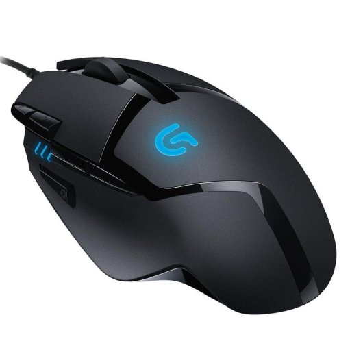 Souris Logitech G402 Hyperion Fury Filaire 4000 DPI Noire Éclairage Bleu