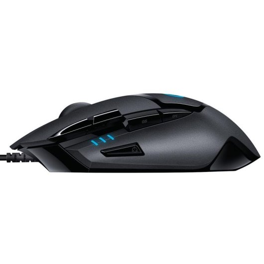 Souris Logitech G402 Hyperion Fury Filaire 4000 DPI Noire Éclairage Bleu