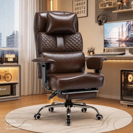 Gaming-Stuhl GTPLAYER Ergonomisch 90-150 Braun